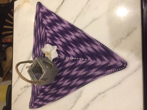 PDF-Häkelanleitung Deckchen Dreieck