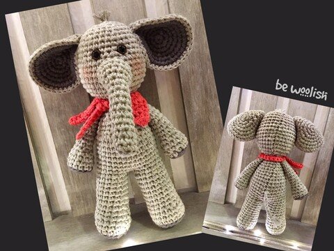 Elefant Emil - Häkelanleitung