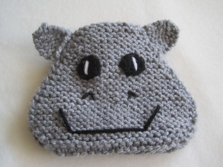 Strickanleitung Waschlappen Tiermotiv für Babys und Kinder