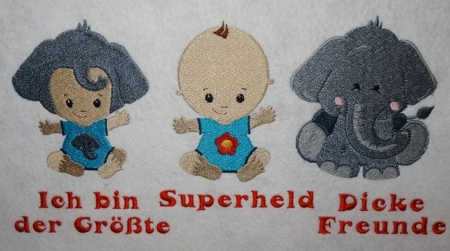Baby Elefant Stickdatei - Bild 5