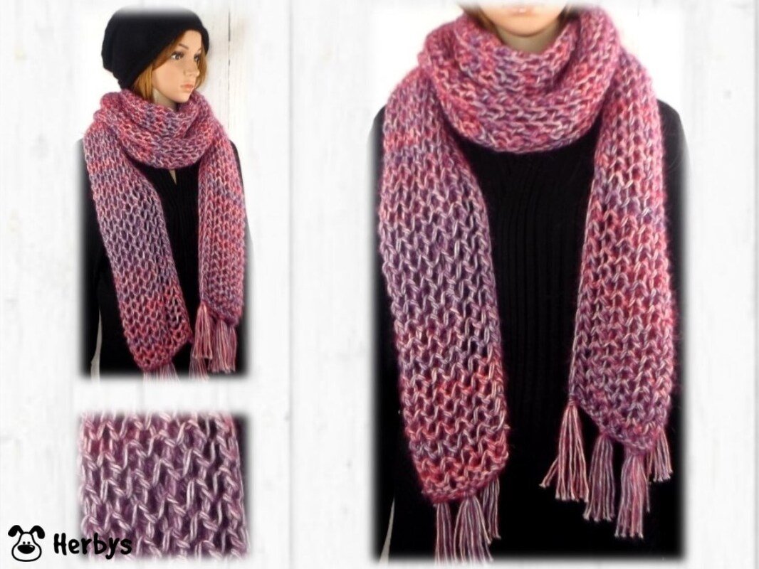 XXL - Schal "Kuschelnetz"