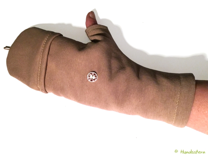 KIM fingerlose Handschuhe + optionale Klappe 5 Größen Nähanleitung+Schnitt