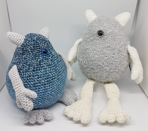 Niedliche Monster-Familie, 3-in-1