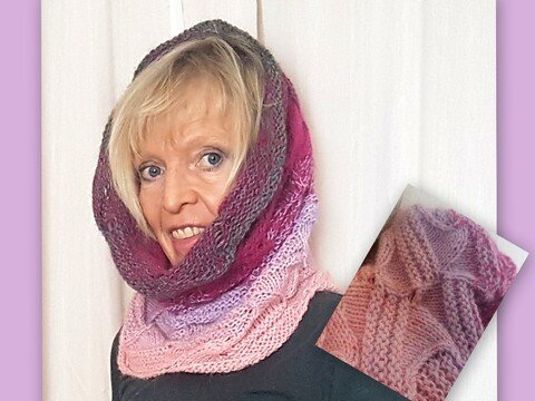 Loop, Schlauchschal mit tollem Muster stricken