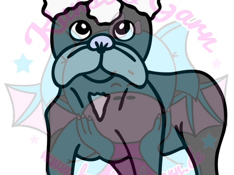 Plotterdatei Weihnachtsdogge stehend