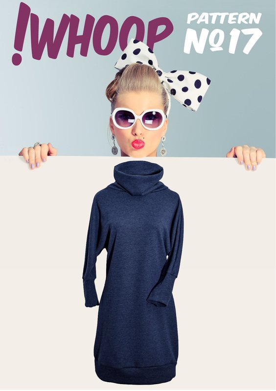 !WHOOP NO 17 Kleid Schnittmuster &amp; Nähanleitung GR. 32-46