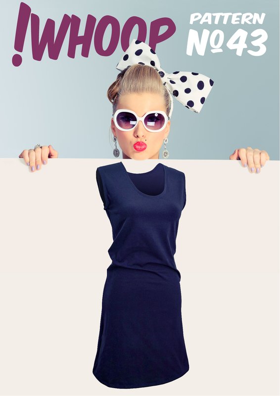 !WHOOP NO 43 Kleid Schnittmuster &amp; Nähanleitung GR. 32-46