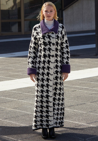 Strickanleitung Mantel Hadley