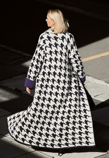 Strickanleitung Mantel Hadley