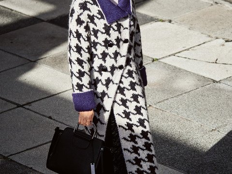 Strickanleitung Mantel Hadley