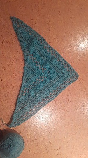 Häkelanleitung - Tuch "Windhauch"