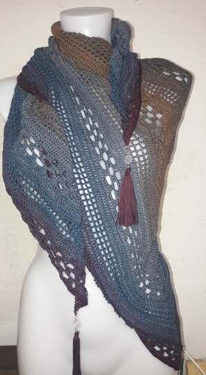 Häkelanleitung - Tuch "Windhauch"