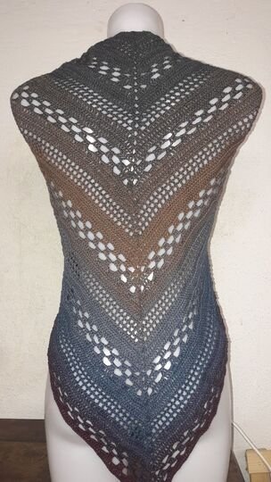 Häkelanleitung - Tuch "Windhauch"