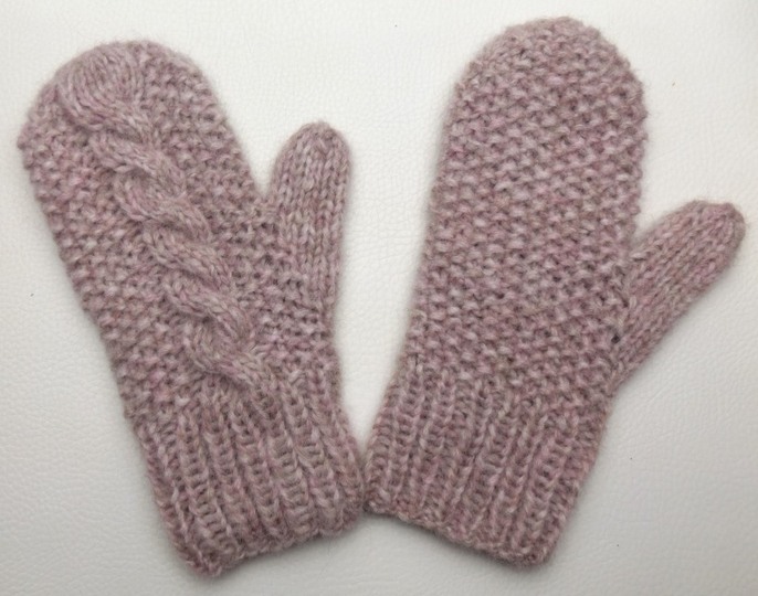 Strickanleitung Fäustlinge "Alpakatraum"