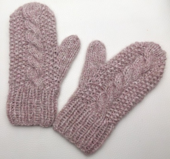 Strickanleitung Fäustlinge "Alpakatraum"