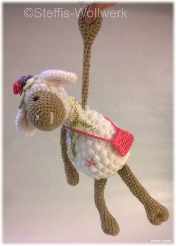 Kantenhocker/Schlenkertier Schaf "Ella" - Bild 2