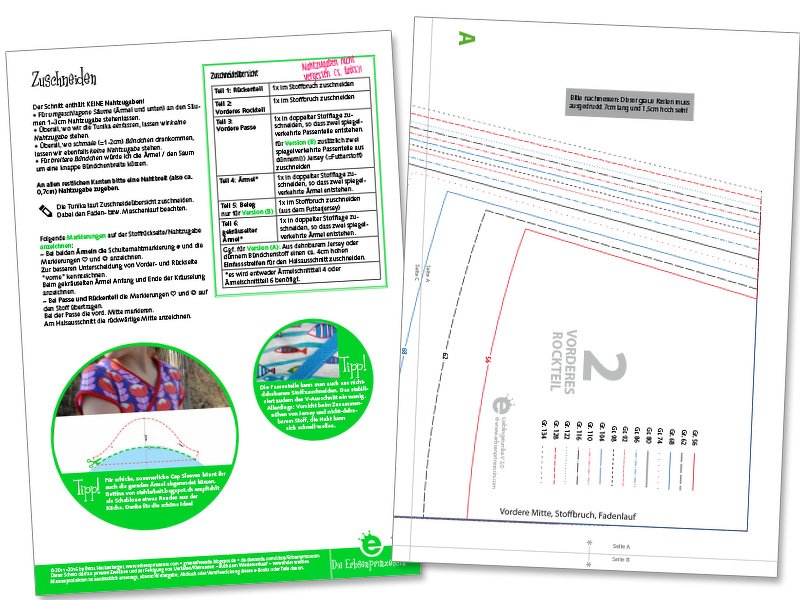 Favorite Tunic Top for girls: EU sizes 56–134 (= 0M to 9 years) - Image 2