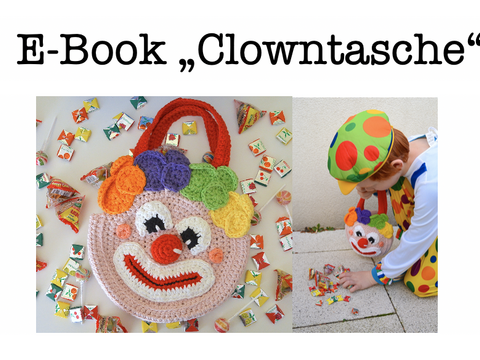 E-Book "Clowntasche" Durchmesser 21cm