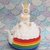 Unicorn Over the Rainbow Tea Cosy