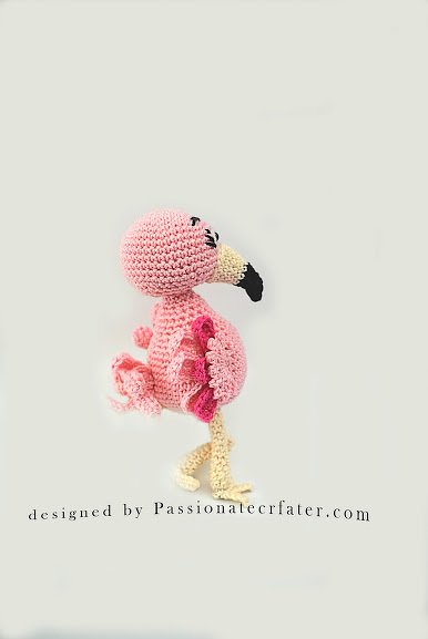Merry the flamingo amigurumi pattern - Image 2