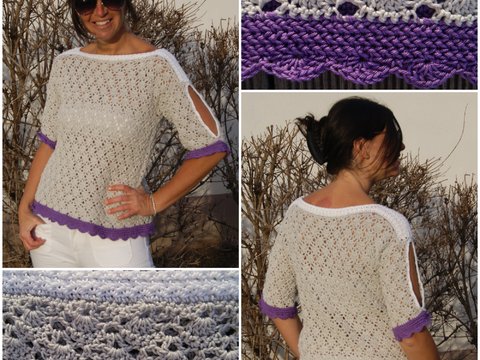 Tunika DIAMOND (Gr. S/M, L/XL - leicht an alle Größen anzupassen)