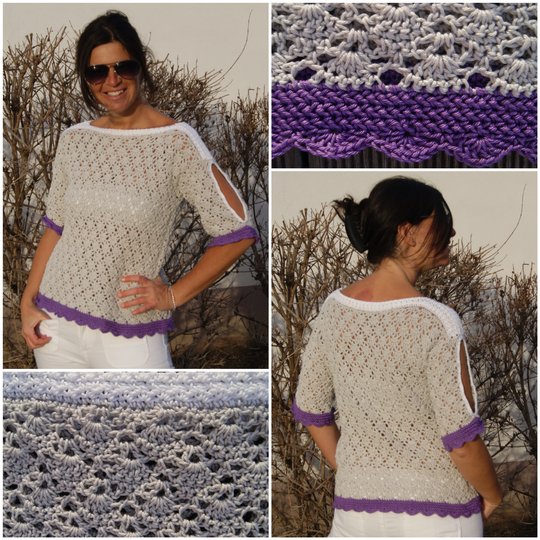 Tunika DIAMOND (Gr. S/M, L/XL - leicht an alle Größen anzupassen)