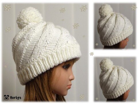 Strickanleitung Kindermütze "Spirali"