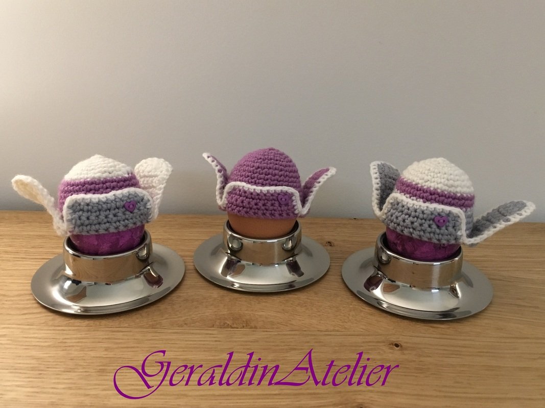 Deko / Eierwärmer „ Wintermützen “ - Bild 8