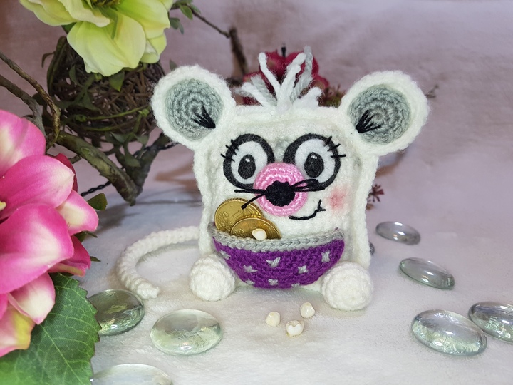 Mia Mäusezahn - Häkelanleitung