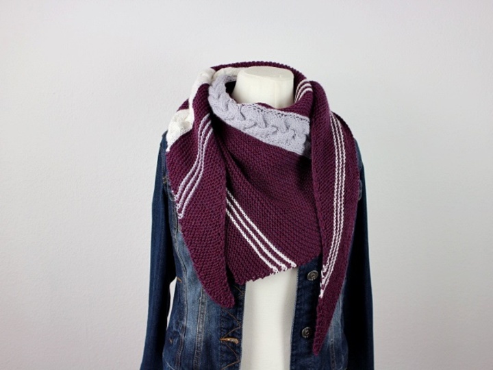 Strickanleitung Tuch "Deep Feelings"