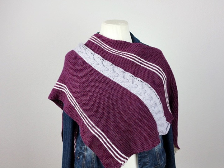 Strickanleitung Tuch "Deep Feelings"