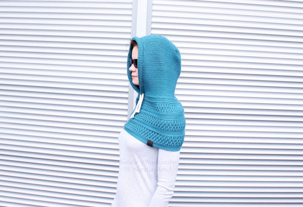 Kapuzenschal (Scoody) "Sky" (Einheitsgröße, unisex) - Bild 3