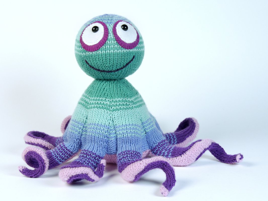 Kuddel Krakowski, knitting pattern octopus