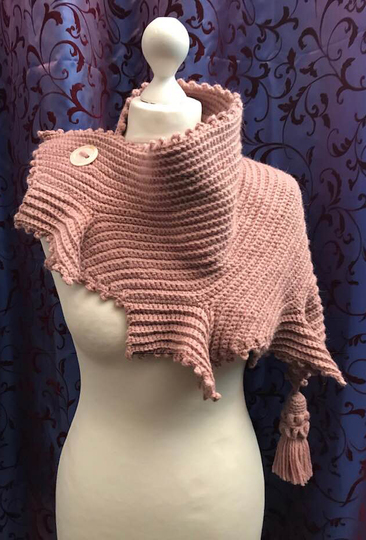 gehäkeltes DreiecksTuch "PLESIR"