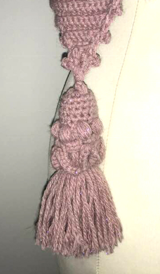 gehäkeltes DreiecksTuch "PLESIR"