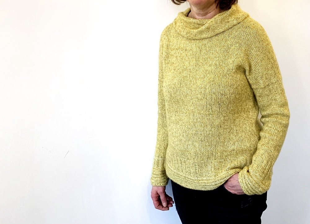 Strickanleitung, Pullover Angelina