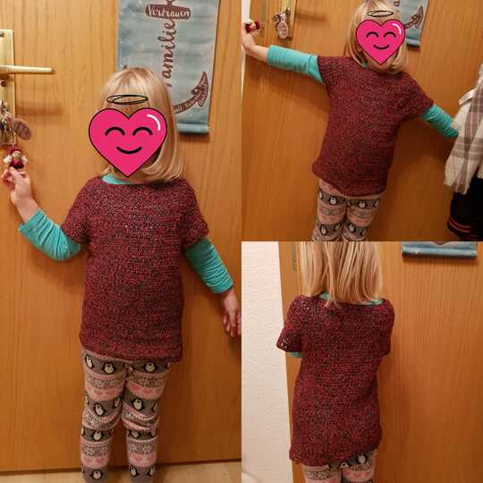 Kinder Häkelshirt Little Adventure