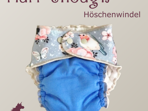 fluff enough ~ Höschenwindel, Stoffwindel, Größe Preemie bis XL