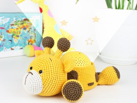 Häkelanleitung “Nachtlicht GIRAFFE”