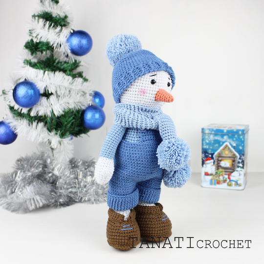 Häkelanleitung “SCHNEEMANN”