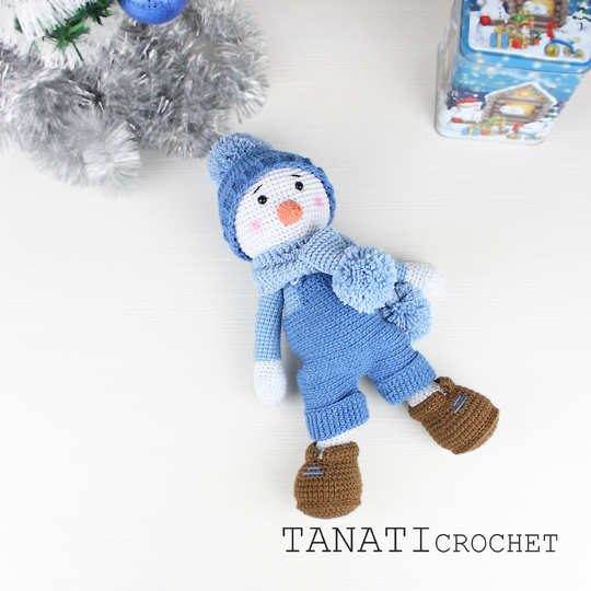 Häkelanleitung “SCHNEEMANN”