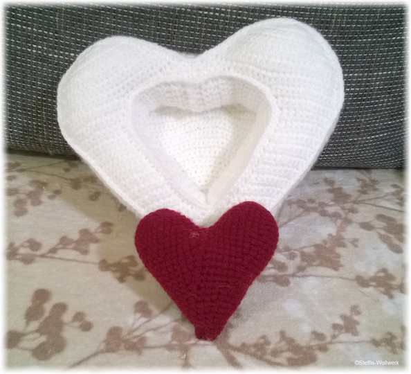 Pillow "Heart in Heart"
