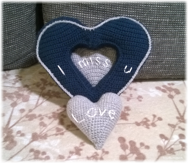 Pillow "Heart in Heart"