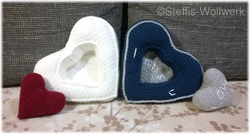 Pillow "Heart in Heart"