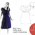 Schnittmuster Wickelkleid "Loures"