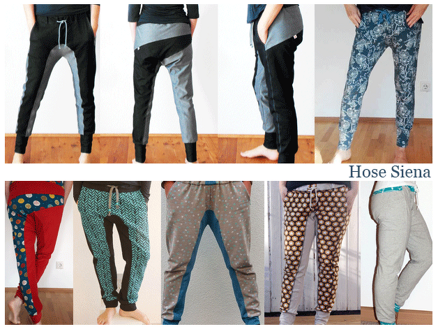 Schnittmuster Hose "Siena"