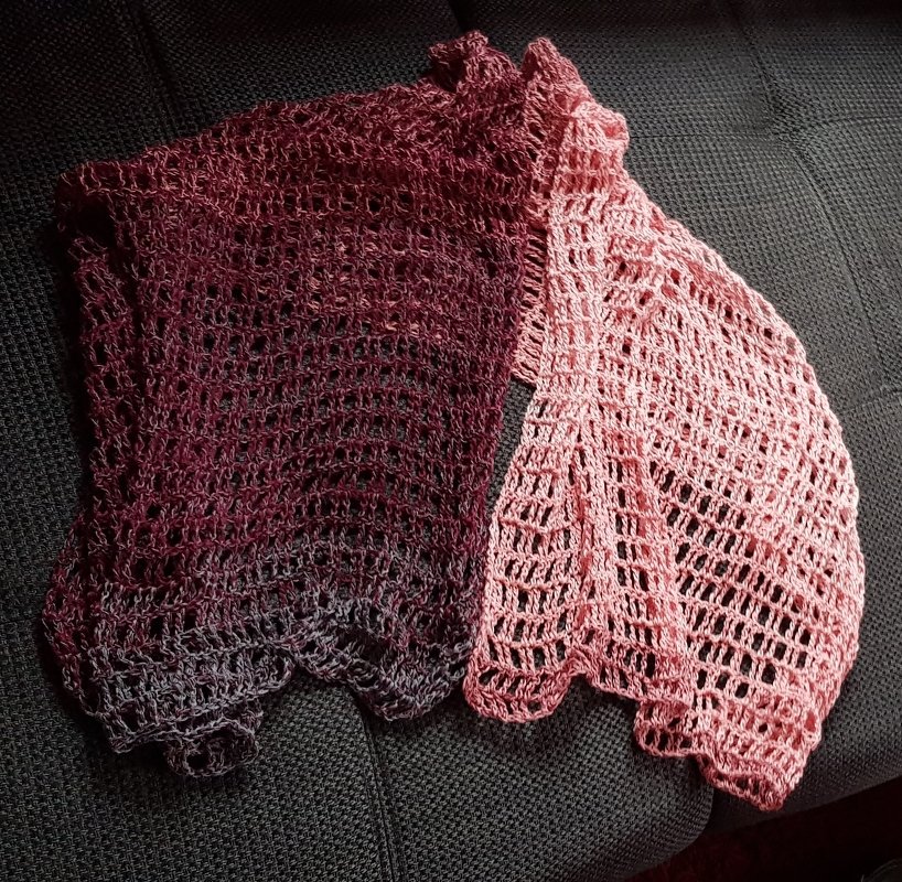 einfacher Schal - auch für Anfänger geeignet