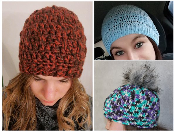 Hat "Eezy" - A Crochet Pattern for every size and every kind of yarn