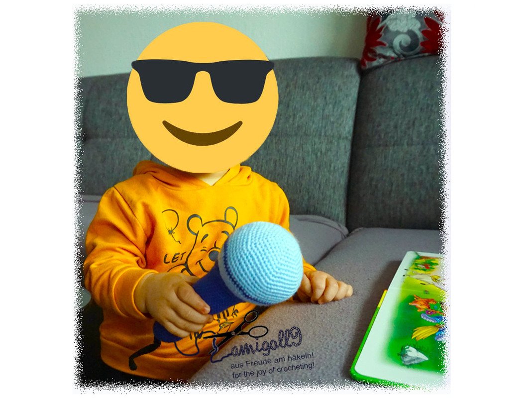 Häkelanleitung für das Mikrofon