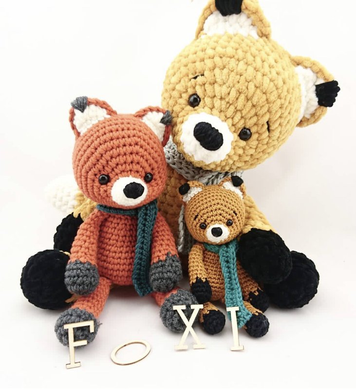 PDF Fuchs Foxi Amigurumi Häkelanleitung von leami leamigurumi